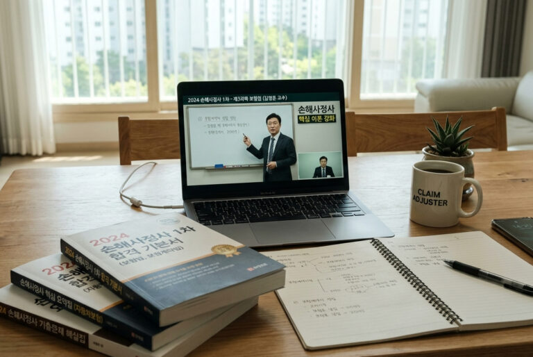 손해사정사 2차 시험 인강 교재