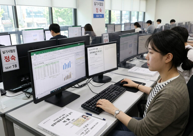 컴퓨터활용능력 2급 필기 실기