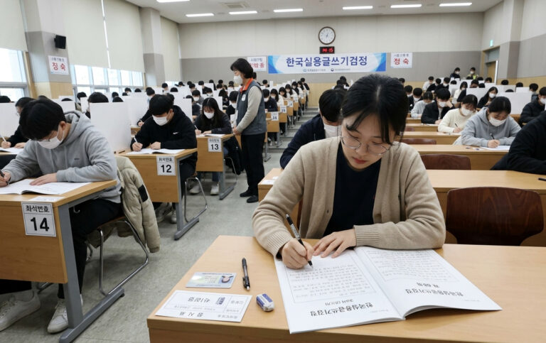 한국실용글쓰기 시험 과목