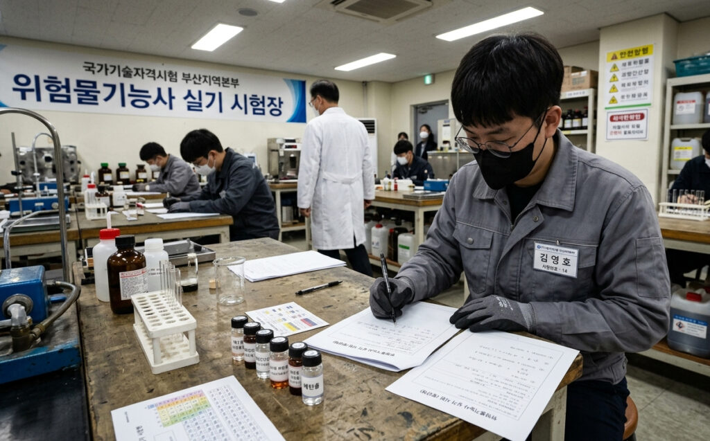 위험물기능사 필기 실기 취업 현장 후기 전망