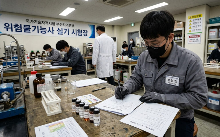 위험물기능사 필기 실기 취업 현장 후기 전망