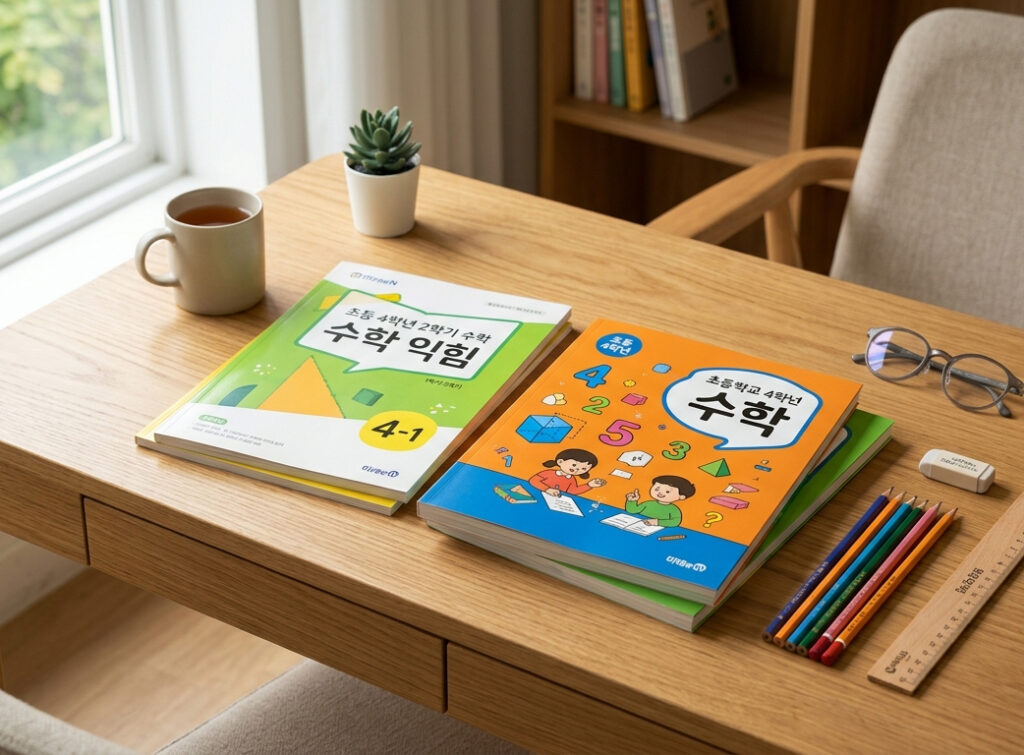 초등 4학년 수학 단원 공부방법