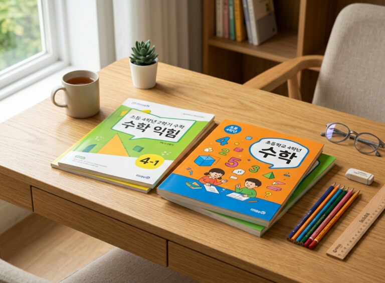 초등 4학년 수학 단원 공부방법