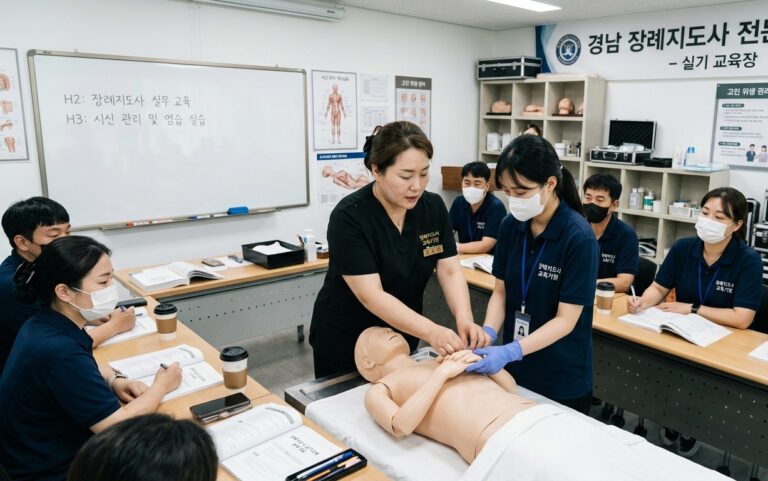 장례지도사 자격증